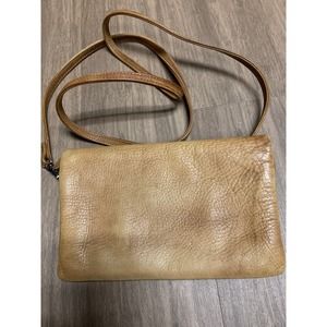Bed Stu Brown Leather Small Crossbody Bag Purse